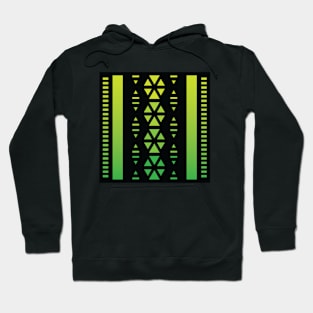 “Dimensional Knowledge (2)” - V.6 Green - (Geometric Art) (Dimensions) - Doc Labs Hoodie